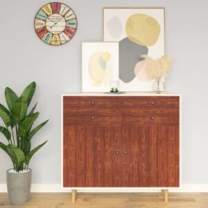 Iseliimuv mööblikile akaatsia puiduimitatsiooniga 500 × 90 cm