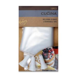Kreemipritsi komplekt 10 pritskoti ja 3 otsikuga