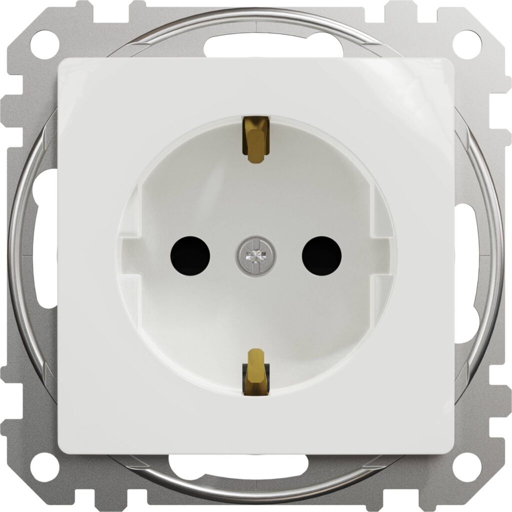 Schneider Electric Sedna maandusega pistikupesa