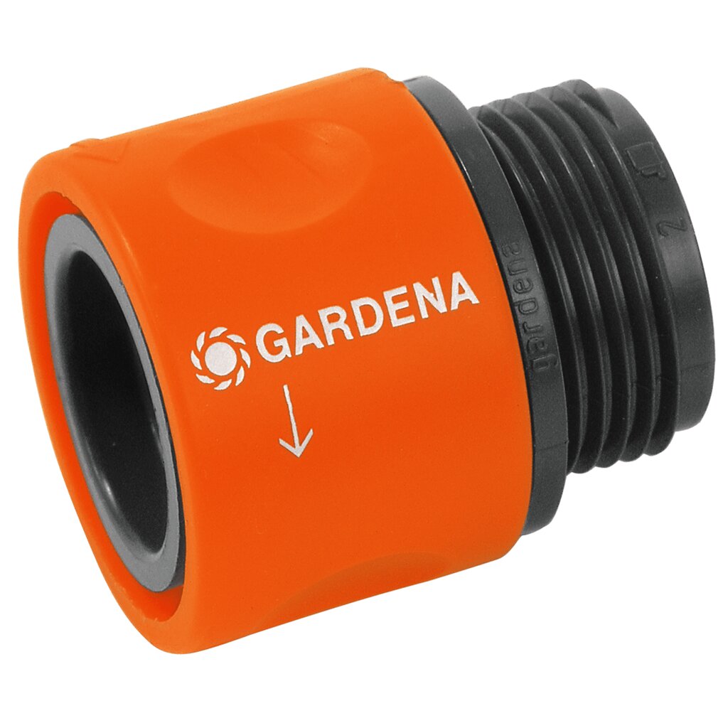 GARDENA ühendusadapter G3/4 26,5 mm must oranž