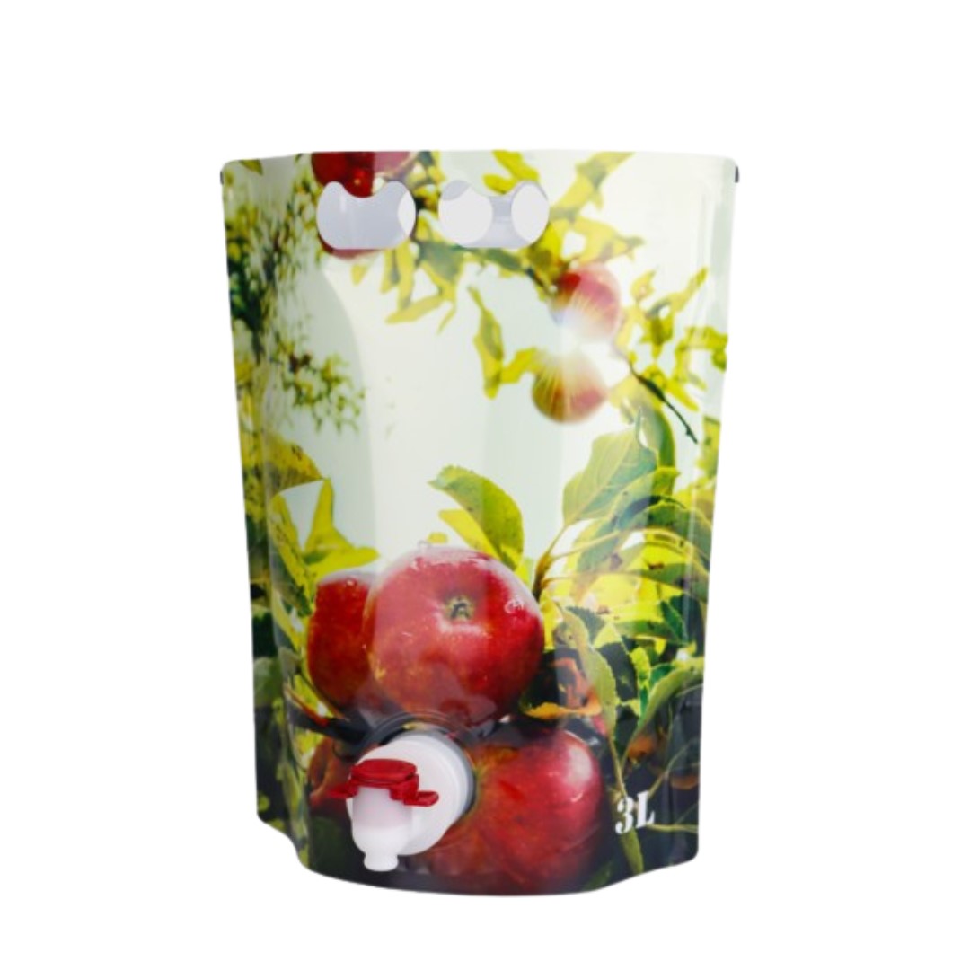 Püstine mahla säilituskott 3 l
