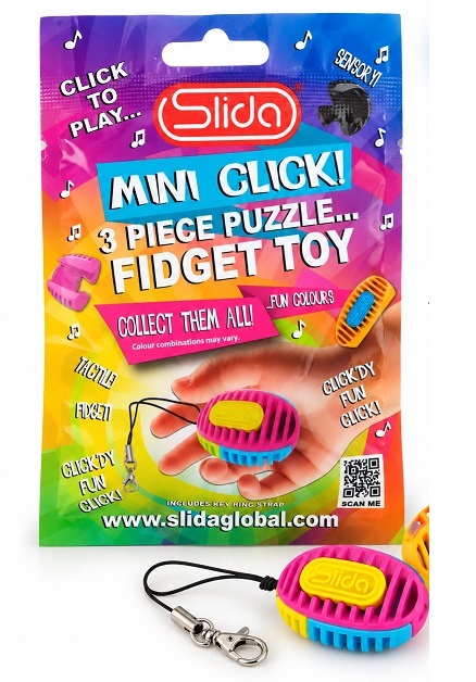 Mini Click Slida 3-osaline fidget-mänguasi