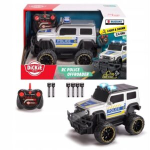 Raadio teel juhitav politseiauto Dickie Toys Suzuki heli ja valgusega